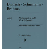 Violin Sonata in a Minor (F.A.E. Sonata) - Remenyi House of Music