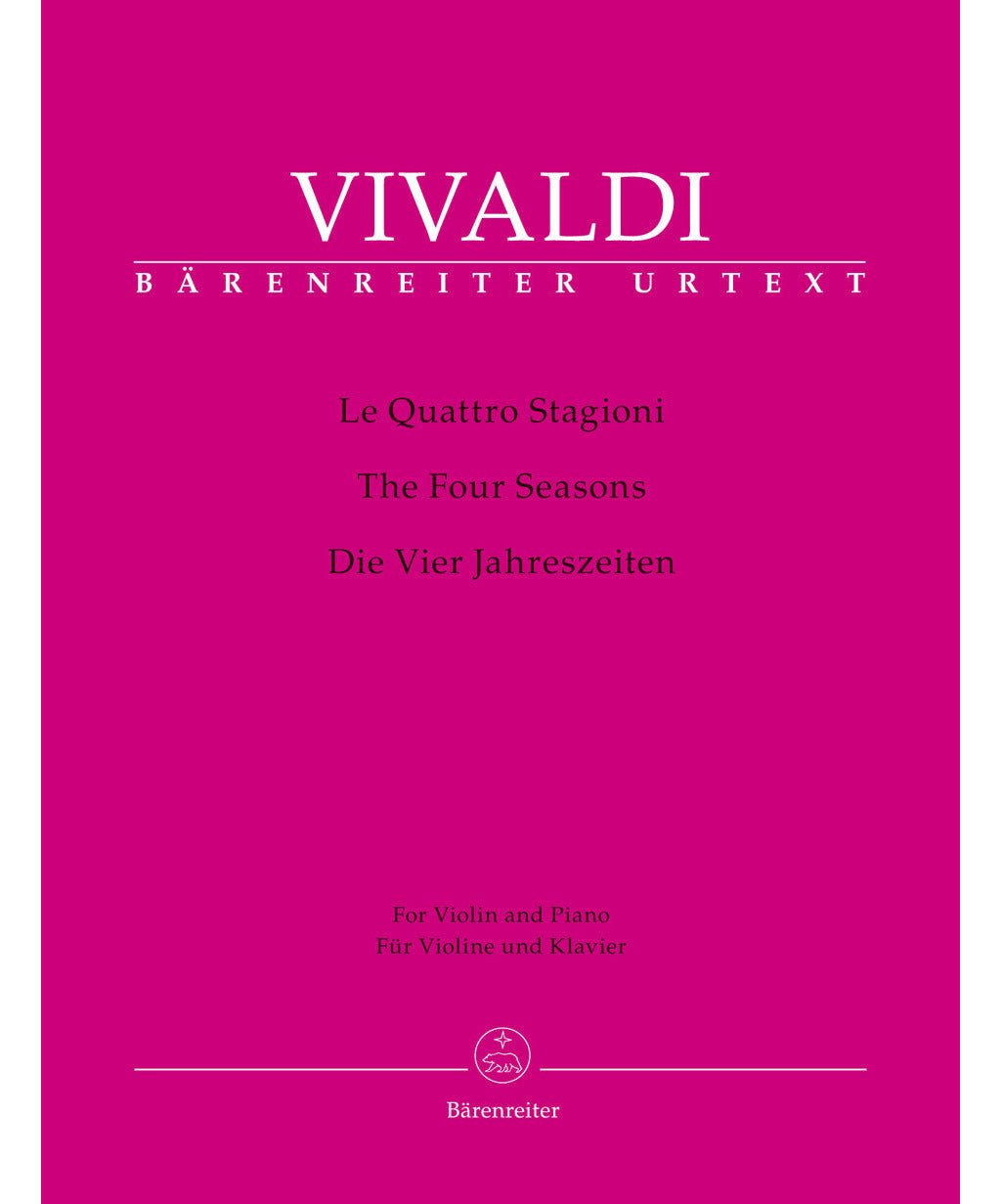 Vivaldi, A. - The Four Seasons (for Violin) - Remenyi House of Music