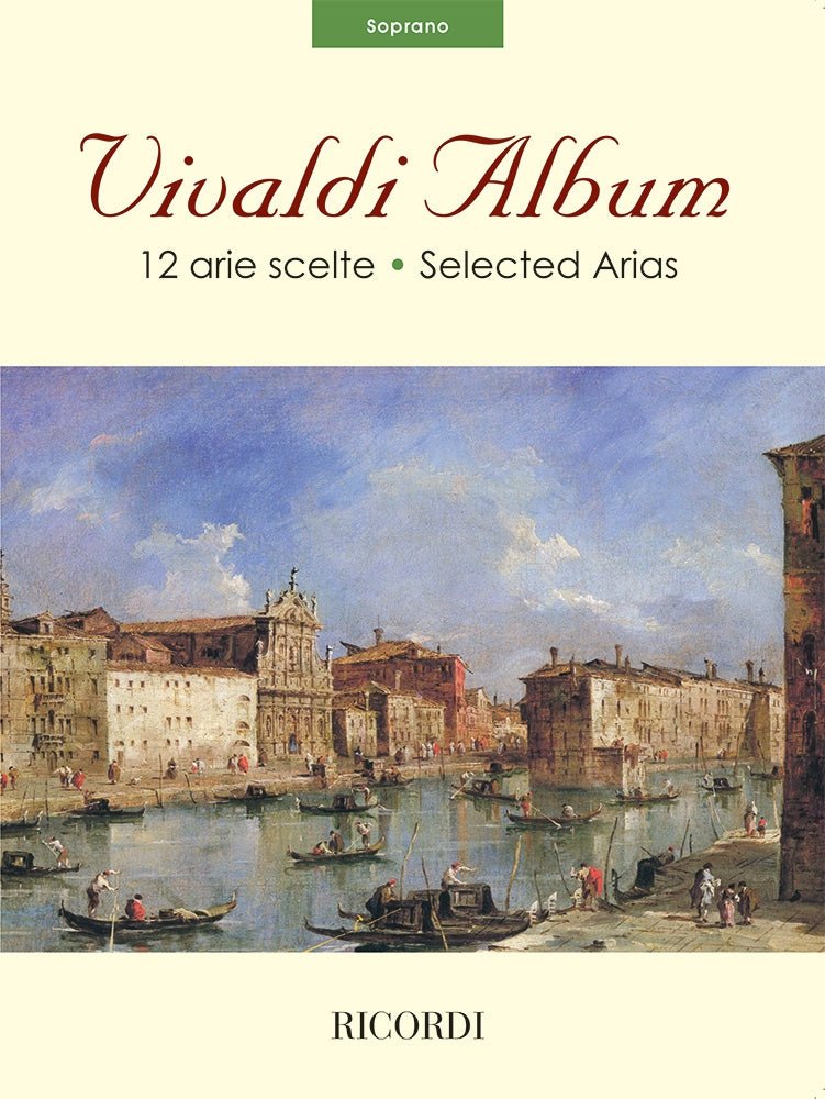 Vivaldi Album - 12 Selected Arias for Soprano - Remenyi House of Music