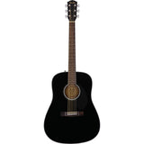 Fender CD-60S Dreadnought Guitar, Walnut Fingerboard, Black