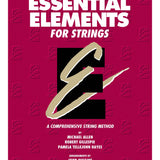 Éléments essentiels pour cordes - Livre 1 (série originale) Accompagnement au piano