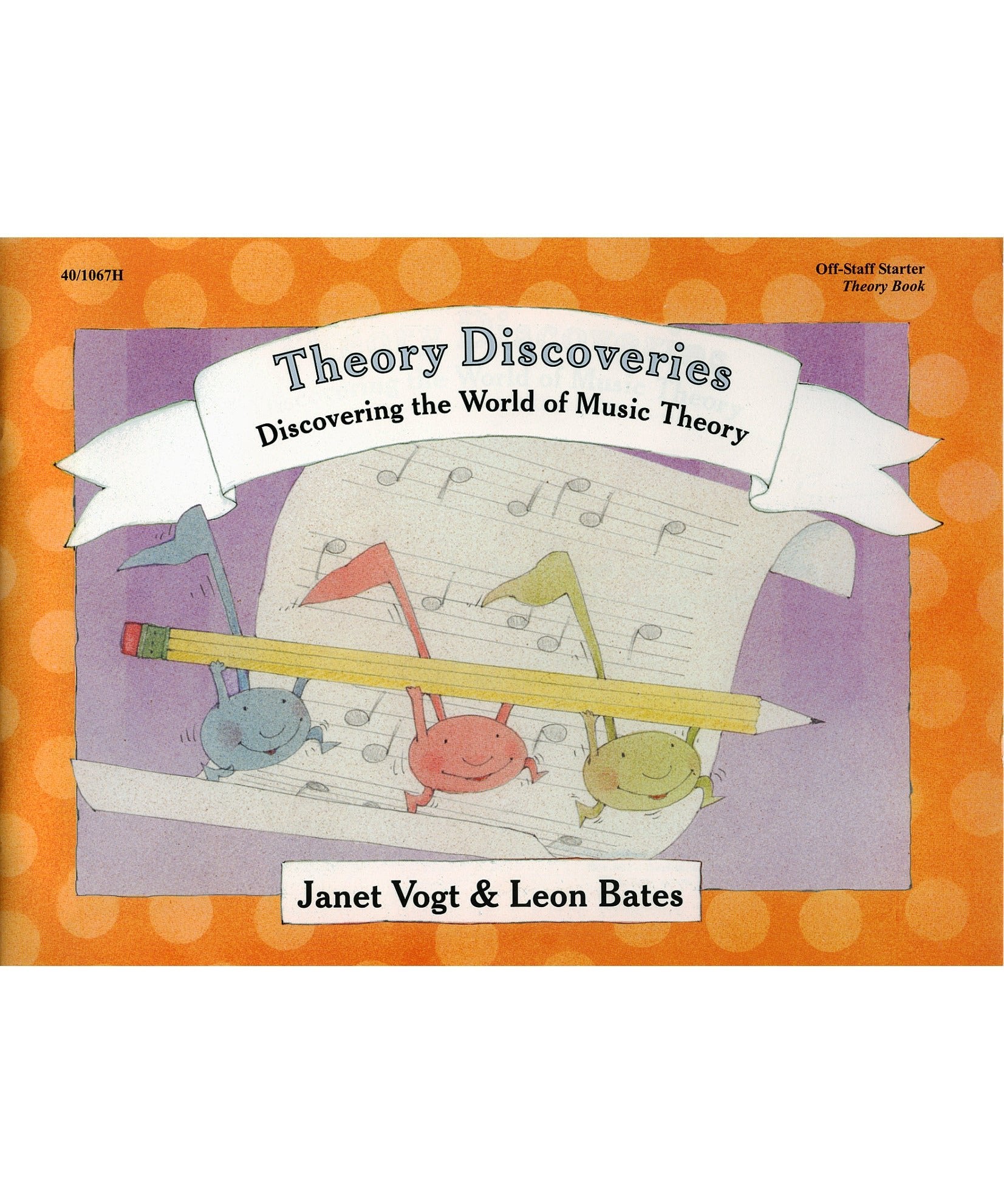 Vogt/Bates - Piano Discoveries Off - Staff Theory Book - Off - Staff Starter - Remenyi House of Music