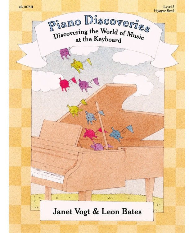 Vogt/Bates - Piano Discoveries Piano Bk 3 - Level 3 - Remenyi House of Music