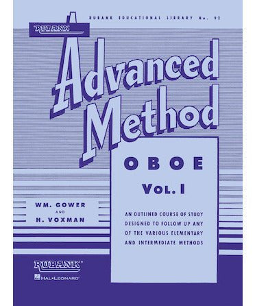 Voxman/Gower - Advanced Method For Oboe V 1 - Remenyi House of Music