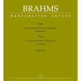 Brahms J - Trio for Clarinet (Viola), Violoncello and Piano op. 114