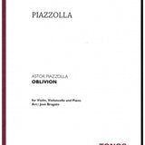 Piazzolla A. - Oblivion - for Violin, Violincello and Piano