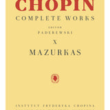 Mazurkas - Chopin Complete Works Vol. X