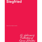 Wagner, R. - Siegfried (Libretto) - Remenyi House of Music