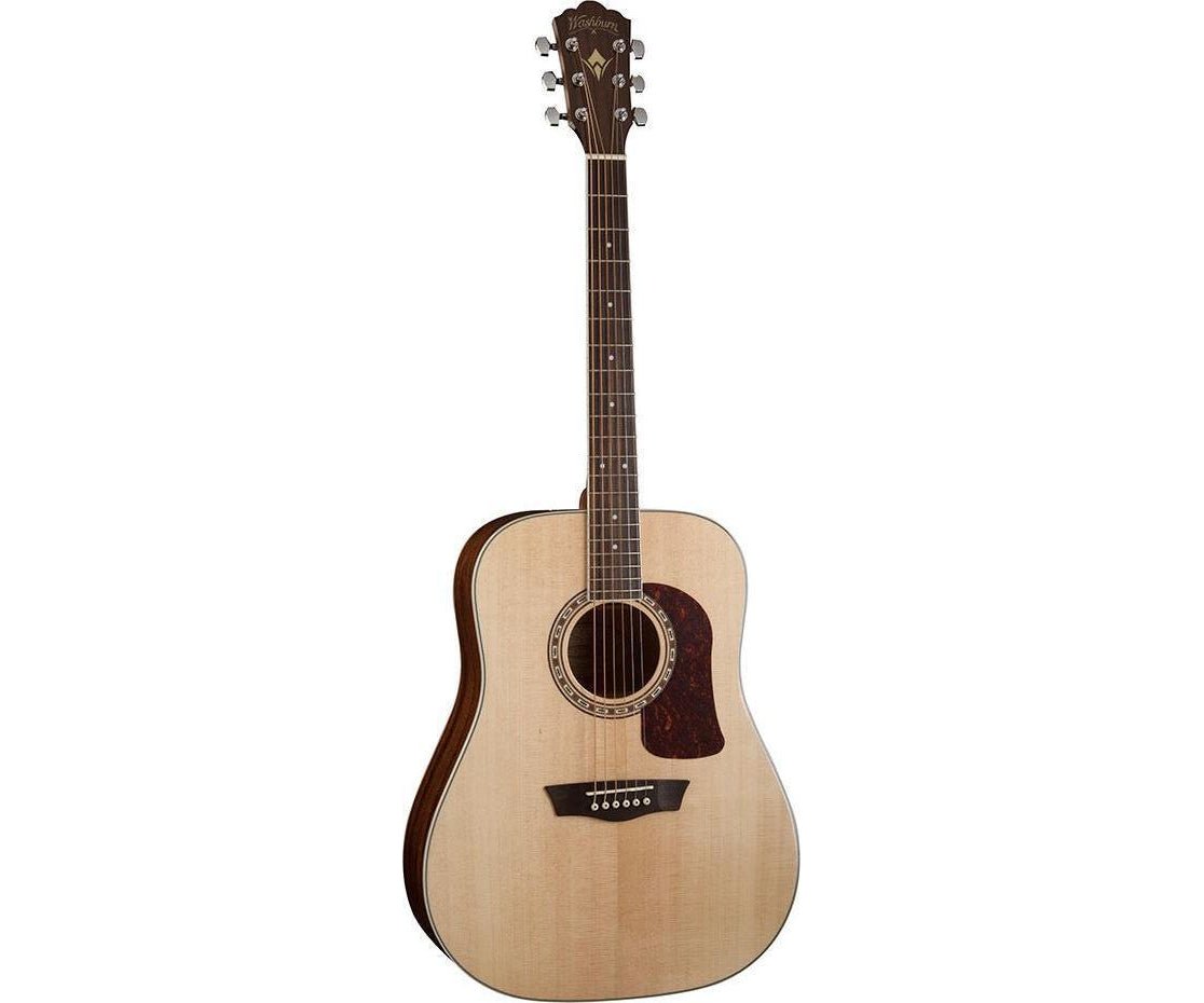 Washburn HD10S Dreadnought Natural Acoustic Guitar - Remenyi House of Music