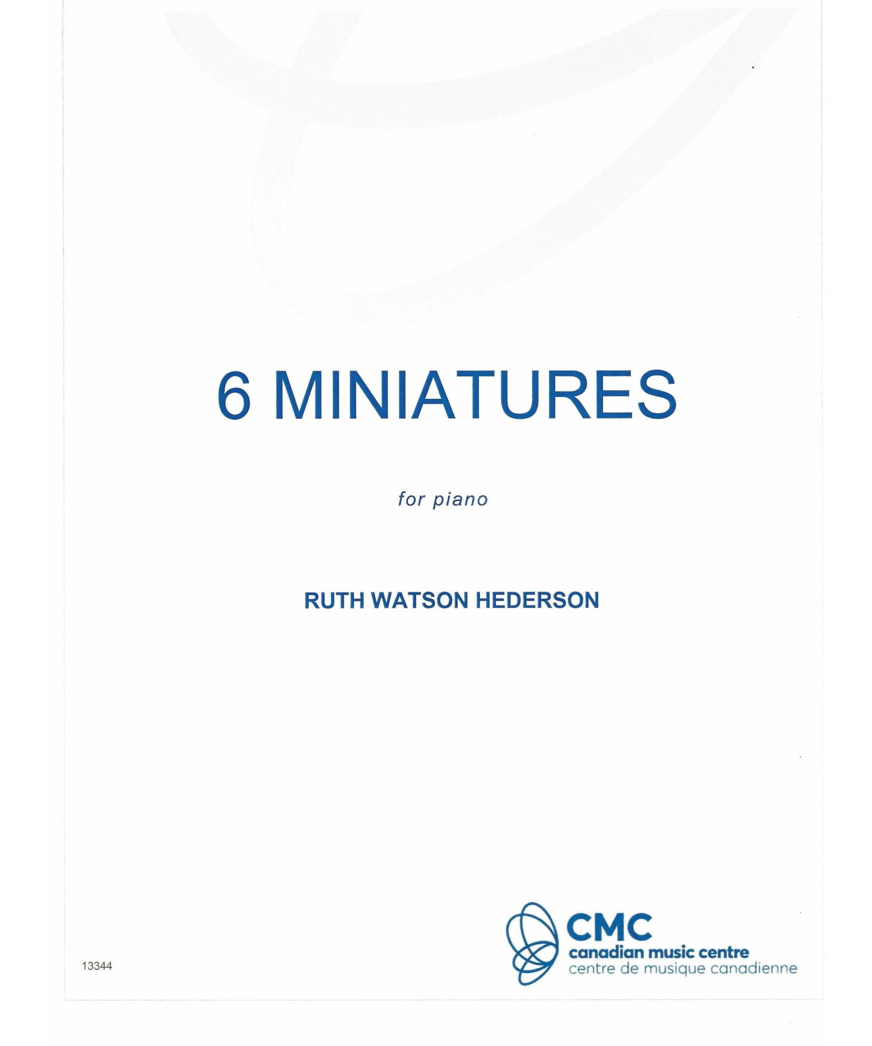 Watson Henderson, R. - 6 Miniatures - Remenyi House of Music