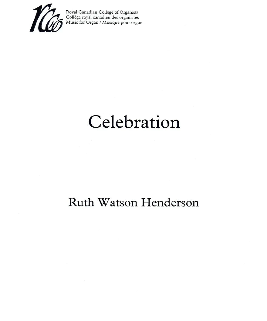 Watson Henderson R. - Celebration - Remenyi House of Music