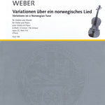 Weber, C.M. - Variations on a Norwegian Tune, Op. 22 - Remenyi House of Music