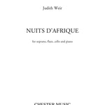 Weir, J. - Nuits d'Afrique - Remenyi House of Music