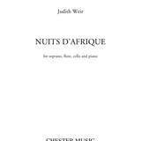 Weir, J. - Nuits d'Afrique - Remenyi House of Music