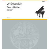 Widmann, J. - Bunte Blätter (Colorful Leaves) - Remenyi House of Music