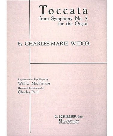 Widor C.M. - Toccata From Symphony 5 - Remenyi House of Music