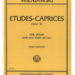 Wieniawski H. - Etudes - Caprices Op 18 - Remenyi House of Music