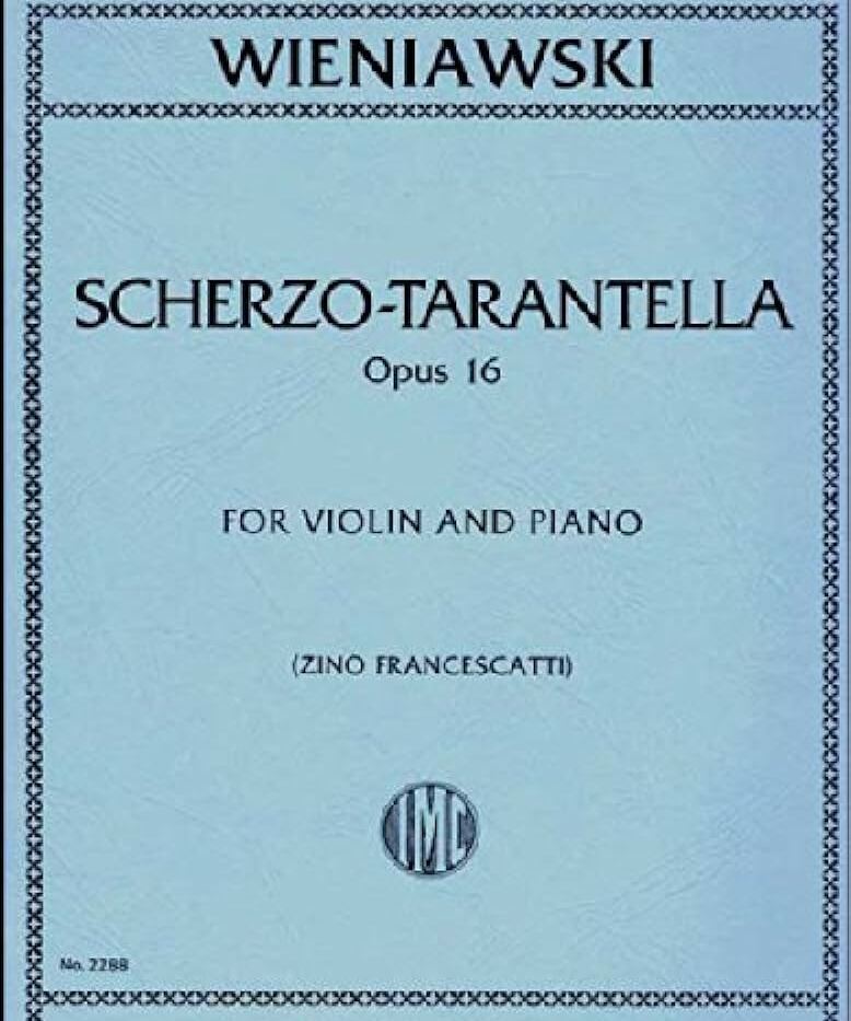 Wieniawski H. - Scherzo - Tarantella Op 16 - Remenyi House of Music