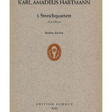 String Quartet No. 1 "Carillon" (Study Score) - K.A. Hartmann