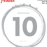 Fender Original 150 Guitar Strings, Pure Nickel Wound, Ball End, 150R .010-.046 Gauges, (6)