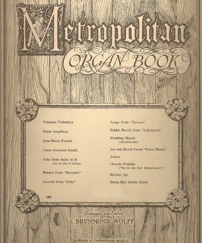 Wolff S.D. - Metropolitan Organ Book - Remenyi House of Music