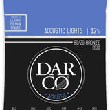 Darco Acoustic Strings  80/20  6 String  Light