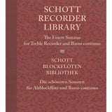 Schott Recorder Library (for Treble Recorder and Basso continuo)