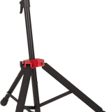 Fender Deluxe Hanging Guitar Stand, Black/Red