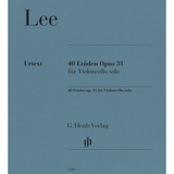 Lee, S. - 40 Etudes for Cello Solo, Op. 31