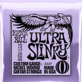 Ernie Ball 2227 Ultra Slinky Nickel Wound Electric Guitar Strings  10-48