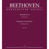 Beethoven L. - Sonate pour piano en mi mineur, Op 90