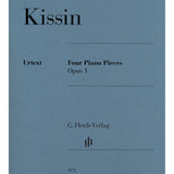 Kissin, E. - 4 pièces pour piano op. 1