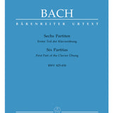 Bach - Six Partitas BWV 825-830 (without fingerings)