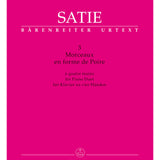 Satie E. - 3 Morceaux En Forme De Poire 1 P 4 H