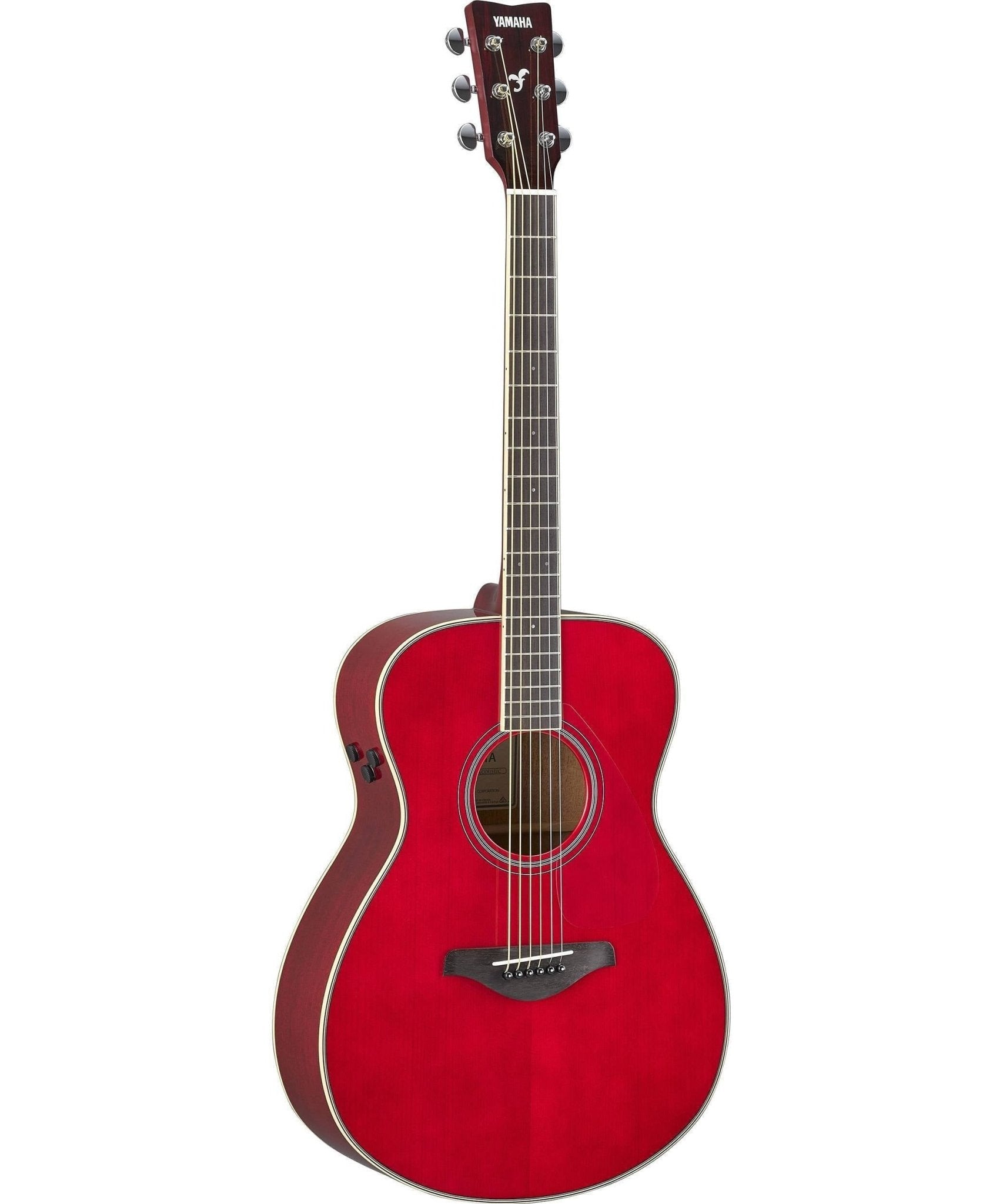 Yamaha FS - TA TransAcoustic Guitar - Ruby Red - Remenyi House of Music