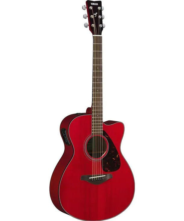 Yamaha FSX800C Folk Guitar - Ruby Red - Remenyi House of Music