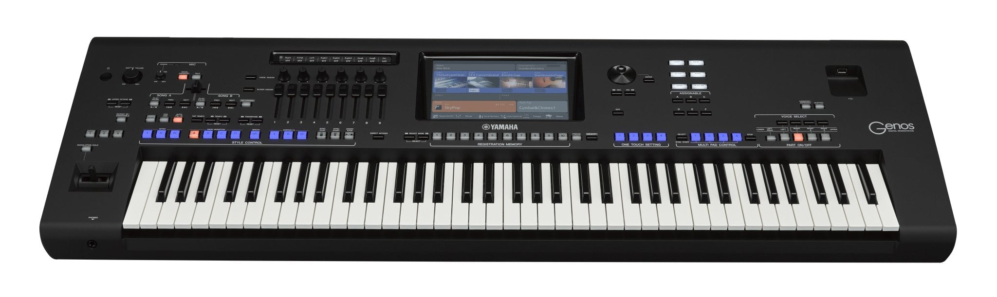 Yamaha Genos 2 76 Key Arranger Keyboard - Remenyi House of Music