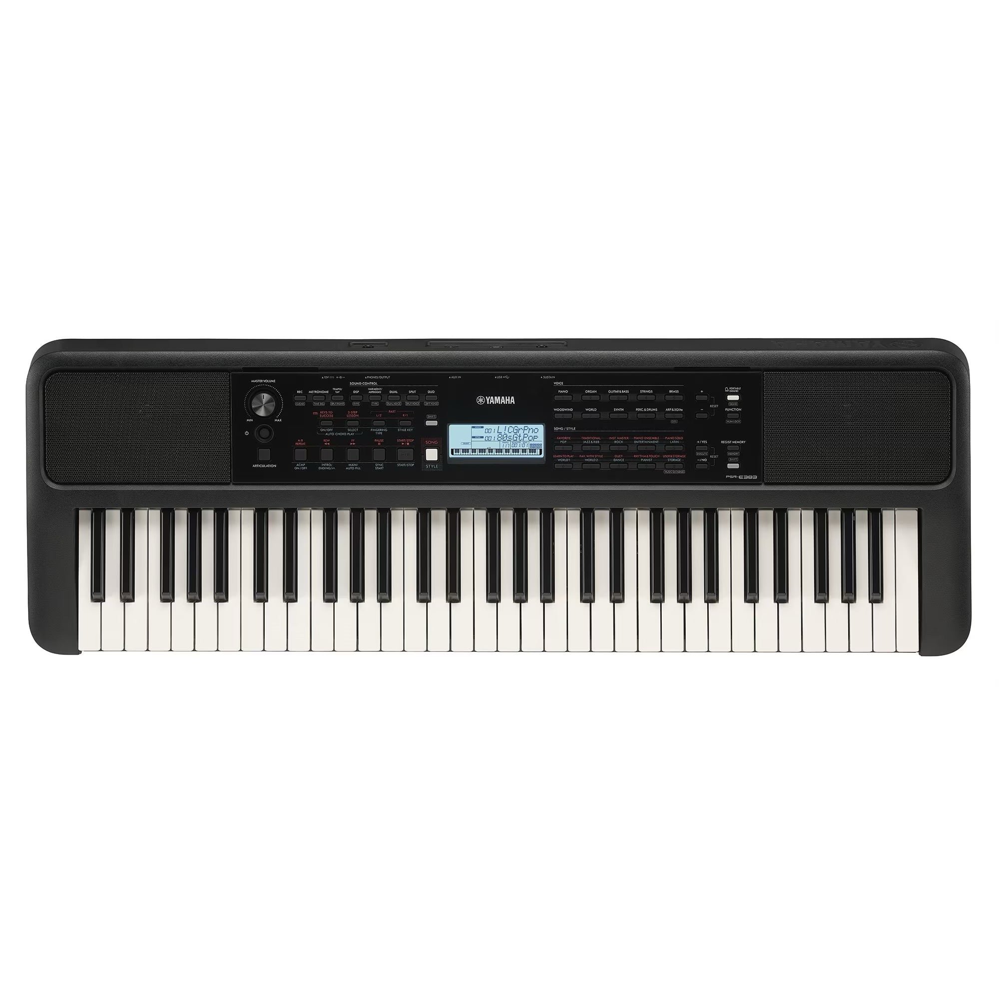Yamaha PSRE 383 61 - key Keyboard - Remenyi House of Music