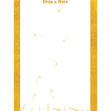 Yellow Notepad with Pencil "Drop a Note" - Remenyi House of Music