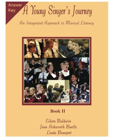 Young Singer's Journey Book 2 Answer Key - Remenyi House of Music