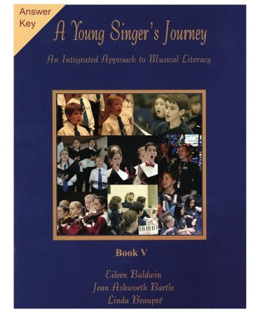 Young Singer's Journey Book 5 Answer Key - Remenyi House of Music