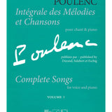 Intégrale des Chansons pour Voix et Piano - Volume 3