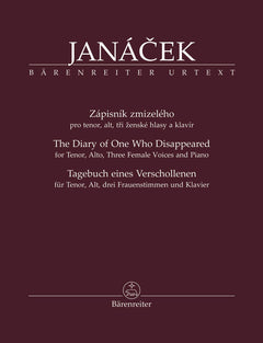Zápisník zmizelého (The Diary of One Who Disappeared / Tagebuch eines Verschollenen) for Tenor, Alto, Three Female Voices and Piano - Remenyi House of Music