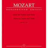 Mozart W.A. - Duets For Violin & Viola Kv 423 424