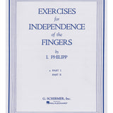 Isidor Phillip - Exercises for Independence of Fingers - Book 1