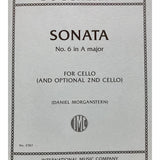 Boccherini : Sonate n° 6 en la majeur pour violoncelle