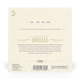 D'ADDARIO UKULELE CLEAR NYLON STRING SET