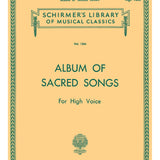 Album de chants sacrés pour voix aiguës