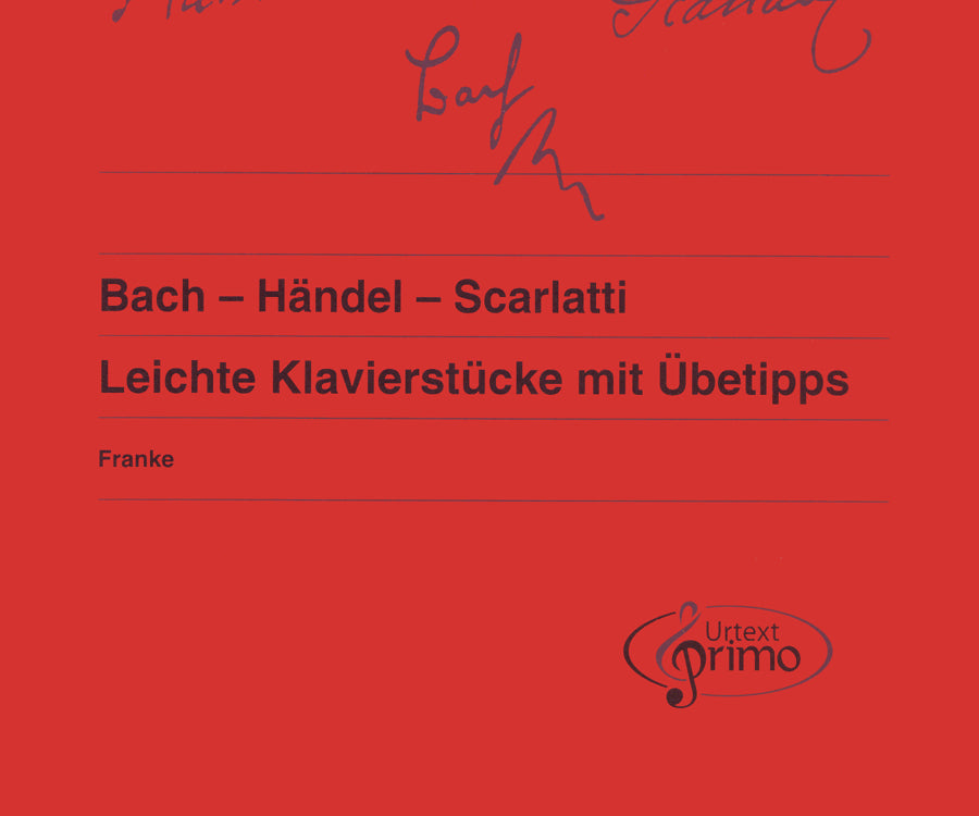 Introducing Urtext Primo, the next step in a piano student's progress, once tutor books have ended. Vienna Urtext has compiled a sampling of easier piano works by three masters, suitable for the first two years of repertoire study. Including 15 Bach works, 10 by Handel, and 8 Scarlatti sonatas, Urtext Primo aims to allow both teacher and pupil to choose "what's next." While these pieces vary widely in musicality and technique, they are all within a two-year span of development. For intermediate pianists....