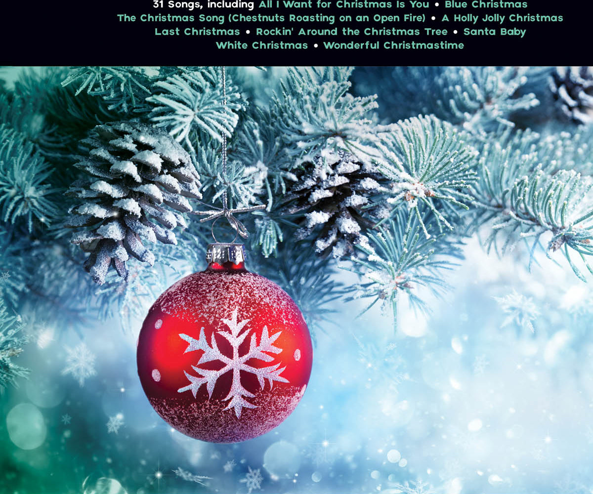 The Hal Leonard Vocal Sheet Music series is an exciting new series for singers, featuring authentic piano accompaniments and custom guitar chord diagrams, tailored to each song's unique chord progressions and designed to provide realistic support. 31 holiday hits are included in this volume: All I Want for Christmas Is You &bull; Blue Christmas &bull; The Christmas Song (Chestnuts Roasting on an Open Fire) &bull; Frosty the Snow Man &bull; Have Yourself a Merry Little Christmas &bull; A Holly Jolly Chris...
